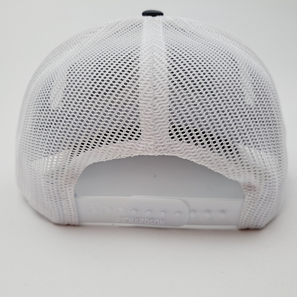 MAC Tools Richardson 112 Trucker Embroidered Patch Mesh Snapback Cap Hat Gray - Picture 4 of 4